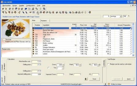 calcmenu download|EGS CALCMENU Web: Professional Recipe Management .
